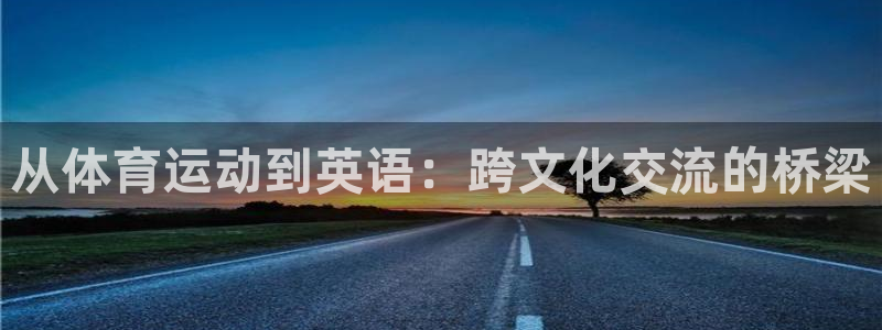 欧亿体育官方正版app集团:从体育运动到英语:跨文化交流的桥